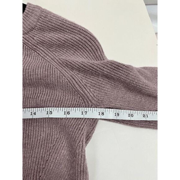 Cyrus Womens Pullover Ribbed Knit Stretchy Casual Sweater Purple Size Medium - Picture 3 of 8